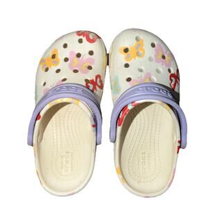 Kids Classic Croc Butterfly Clog Size 10 SRD